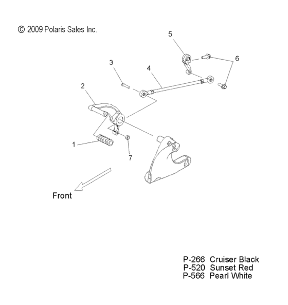 Drive train, shift linkage