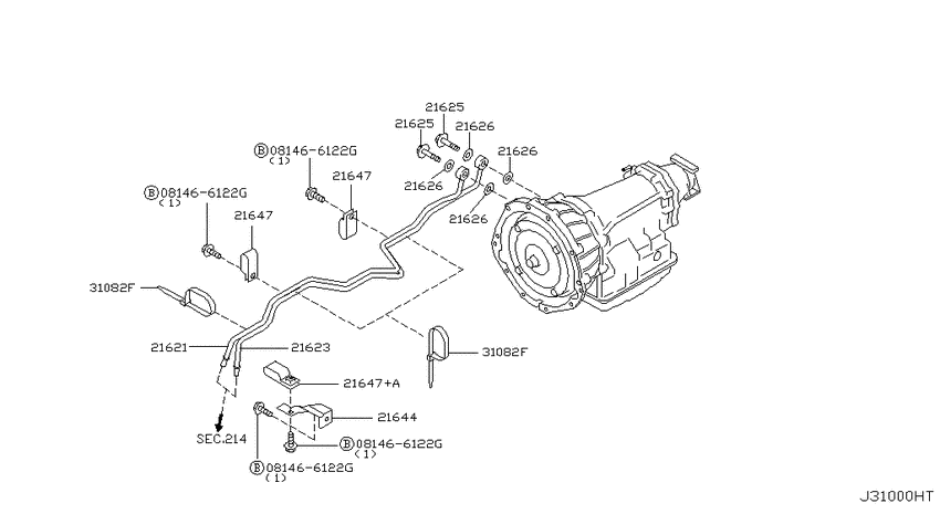 Auto transmission,transaxle & fitting