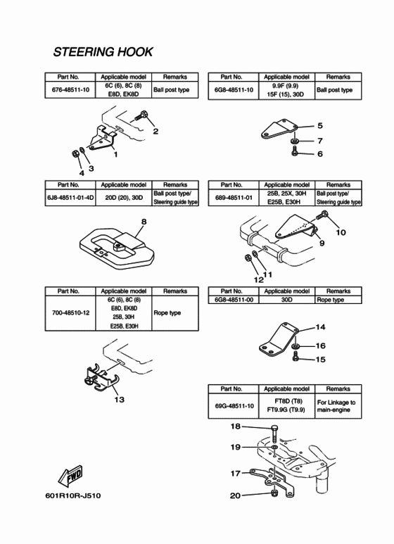 Steering hook 3