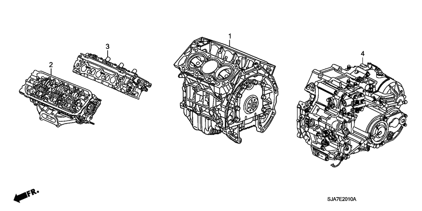 Engine assy./ transmission assy.
