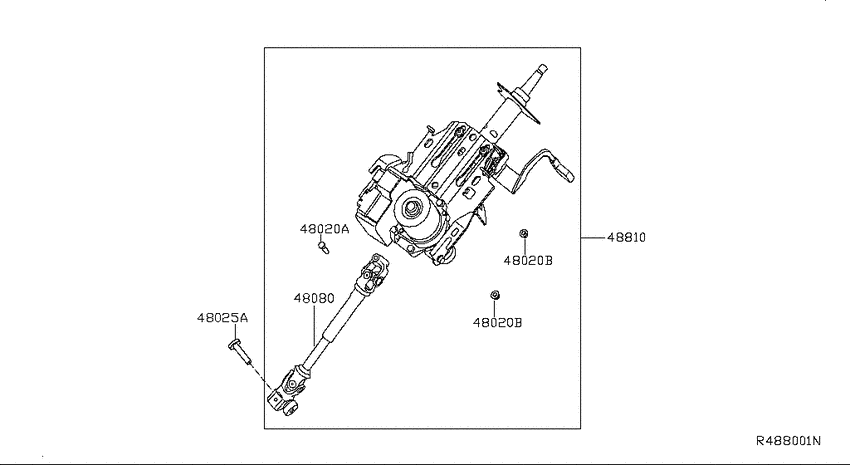 Steering column