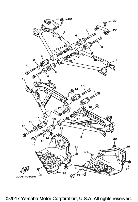 Rear arm & suspension