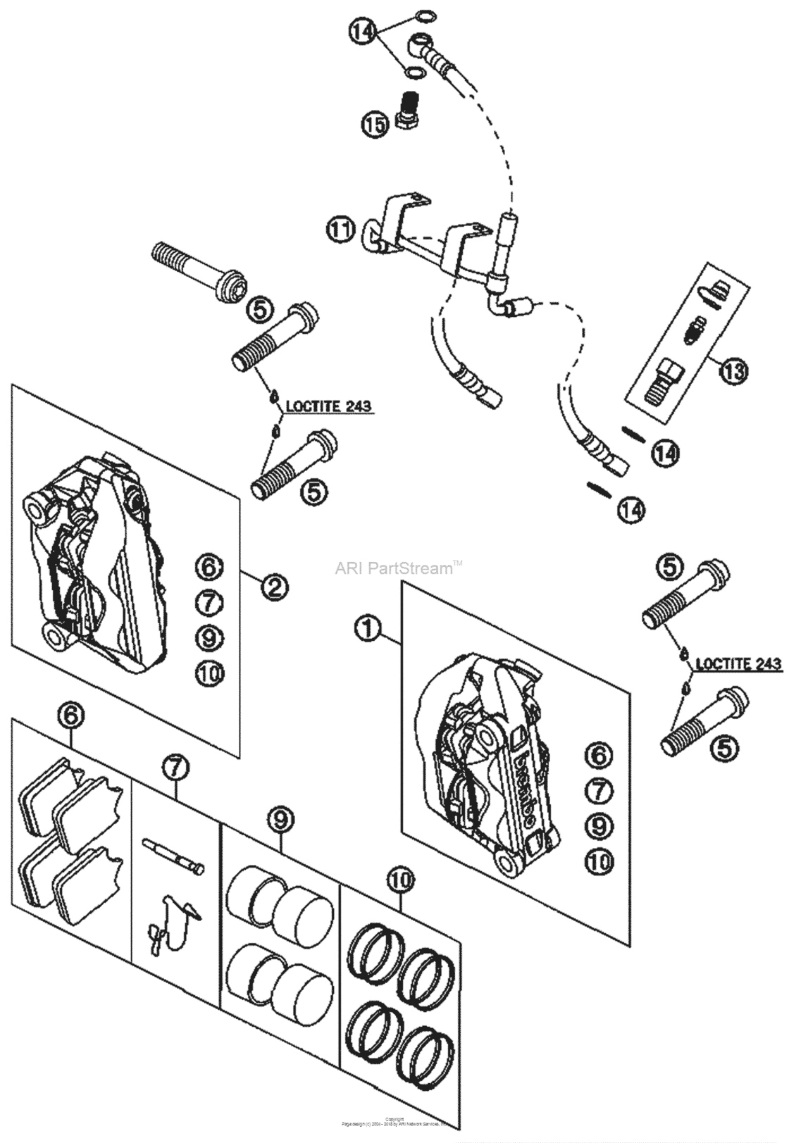Break Caliper Front