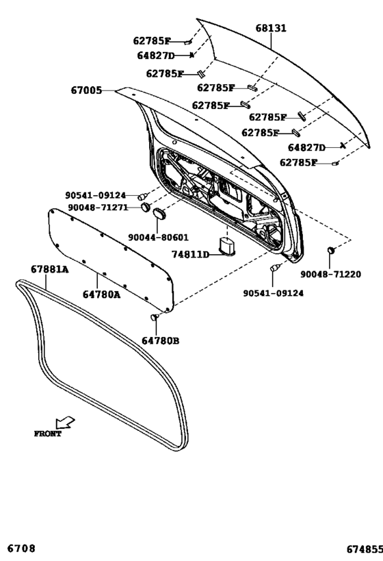 Back Door Panel & Glass