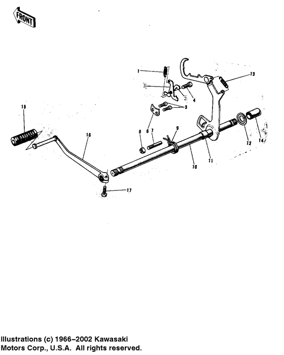 Gear change mechanism