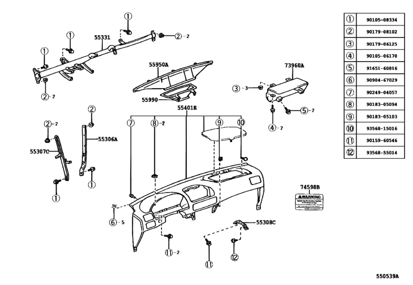 Instrument Panel & Glove Compartment