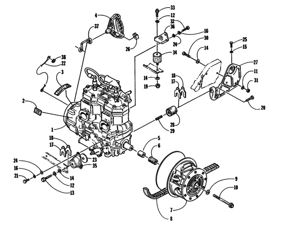 Engine And Related Parts