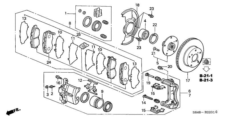 Front brake