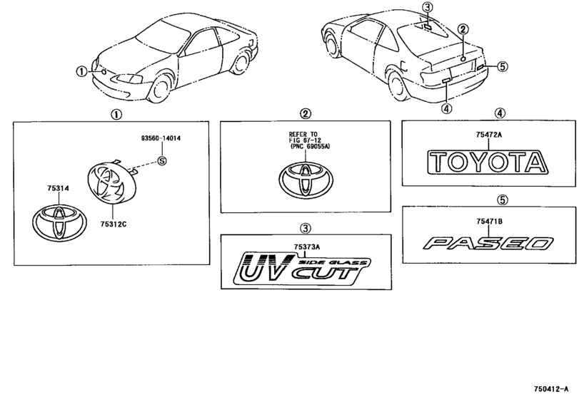 Emblem & Name Plate (Exterior & Interior)