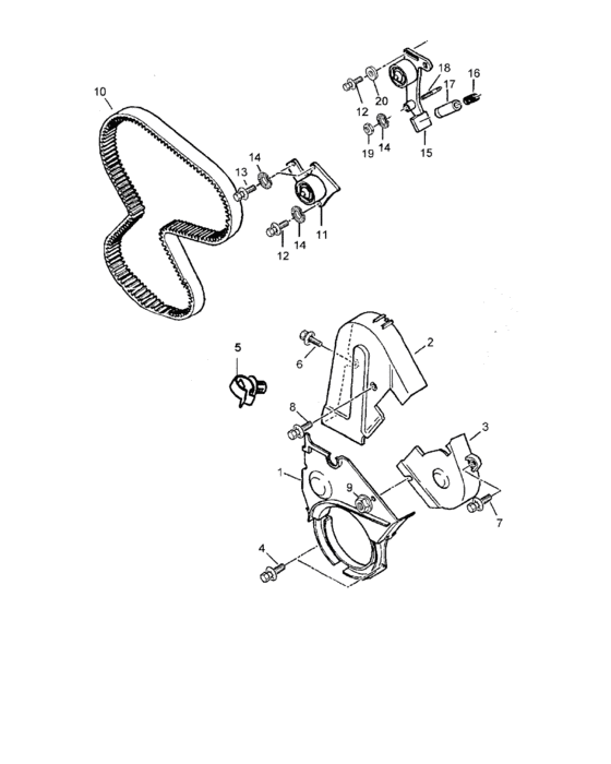 Timing cover