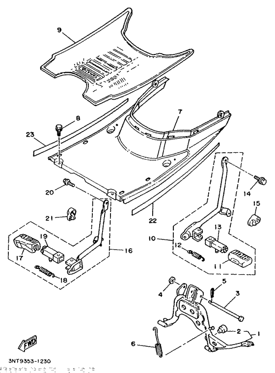 Steering handle & cable