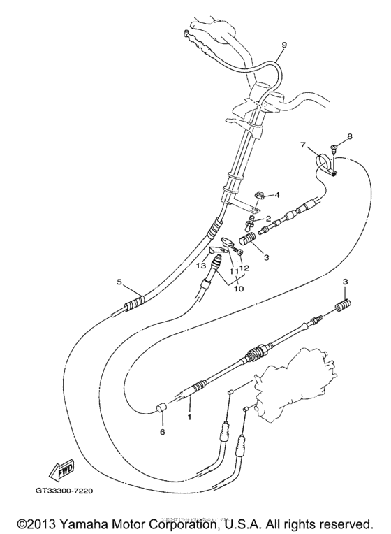 Control cable