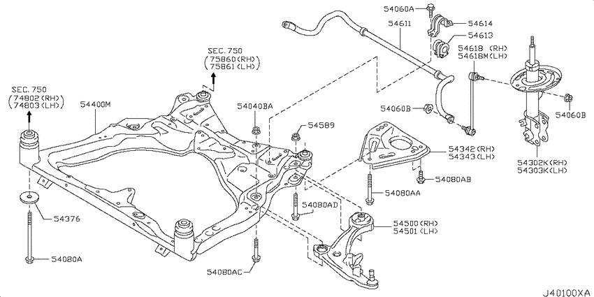 Front suspension