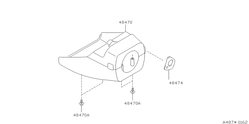 Steering column shell cover