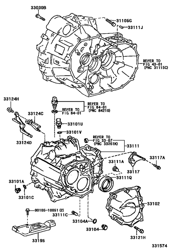 Clutch Housing & Transmission Case (Mtm)