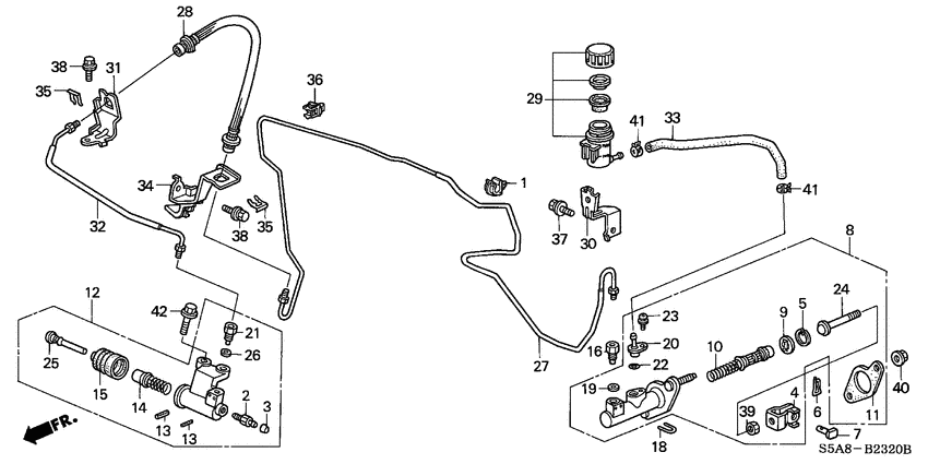 Clutch master cylinder