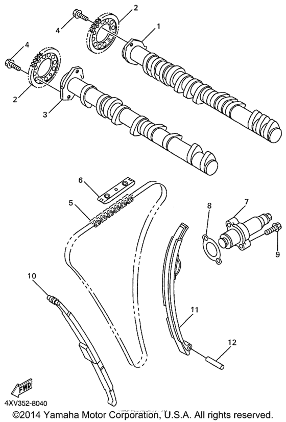 Camshaft & chain