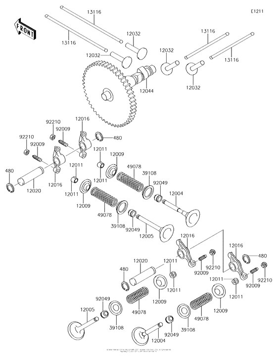 Valve(S)/camshaft(S)
