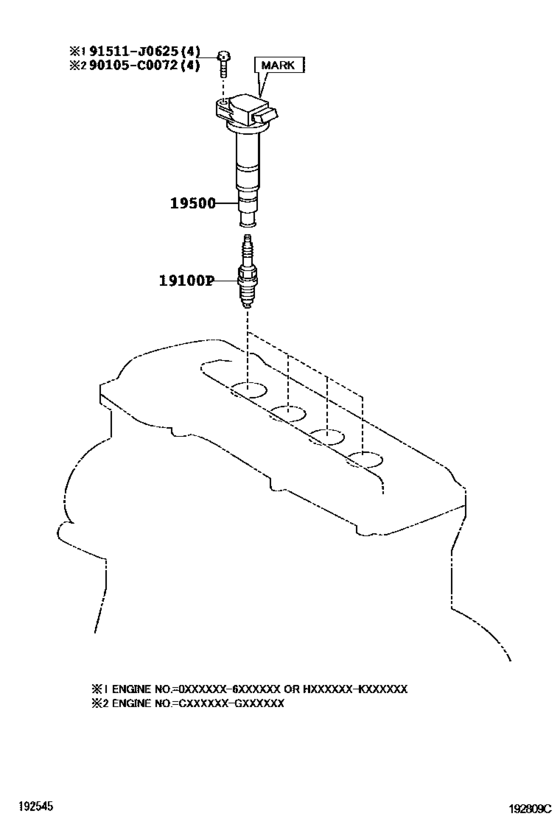 Ignition Coil & Spark Plug