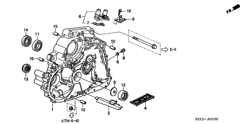 Torque converter housing