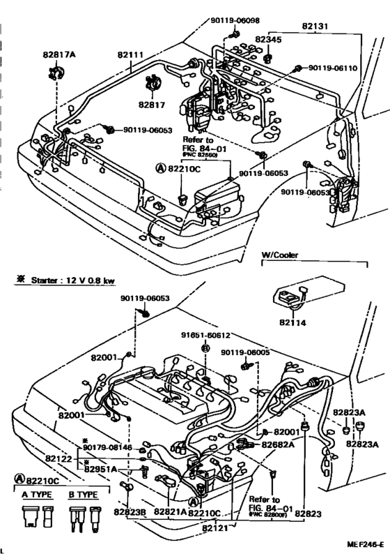 Wiring & Clamp