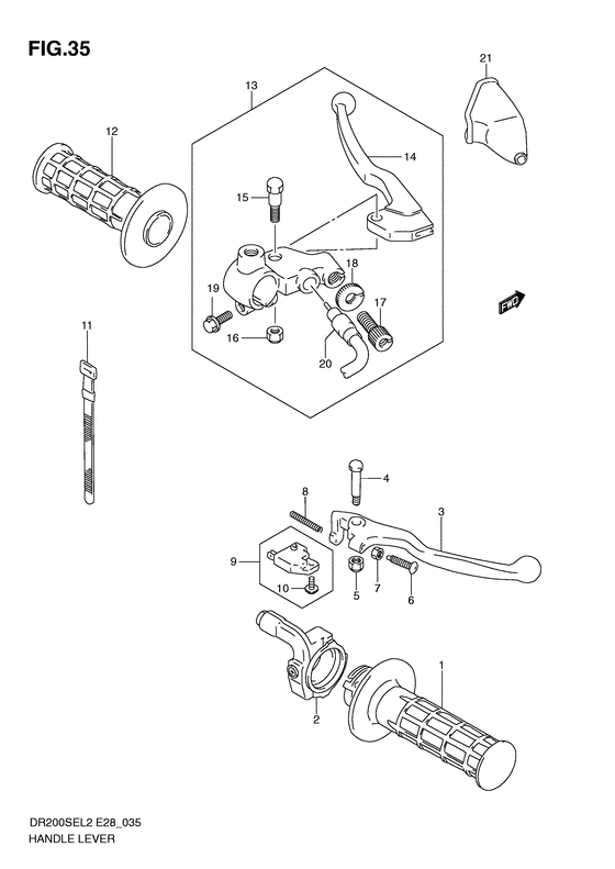 Handle lever