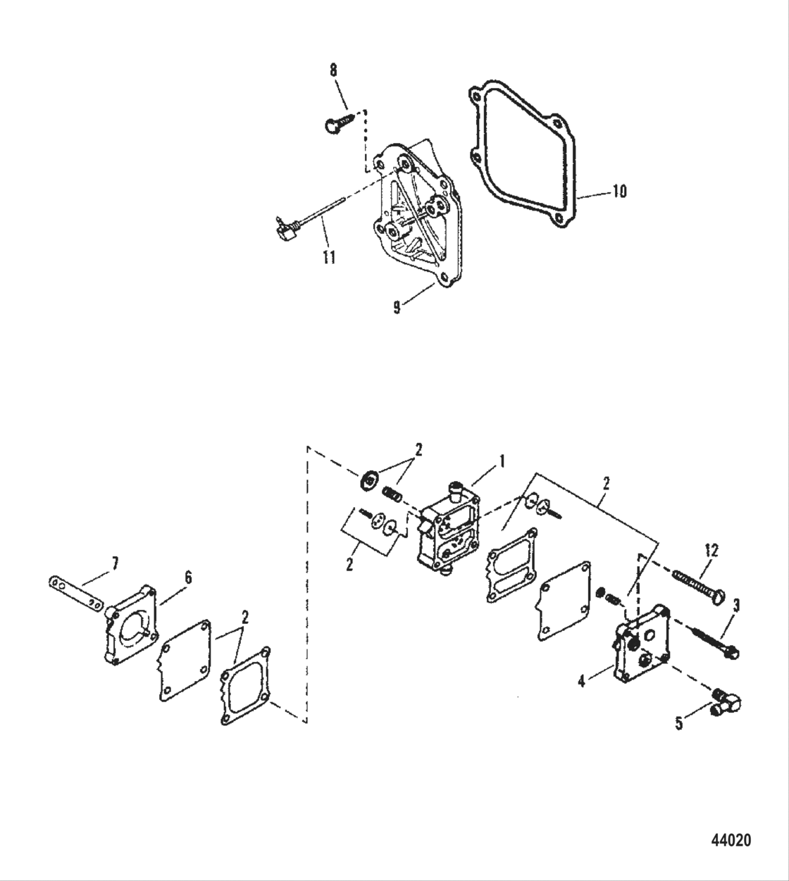 Fuel Pump Assembly 0E065372 Thru 0E093699