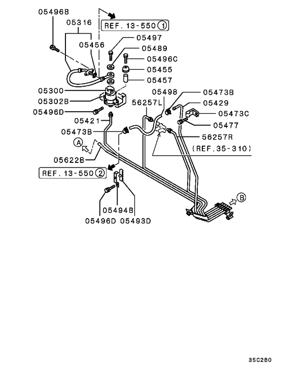 Fuel line & vapor gas control