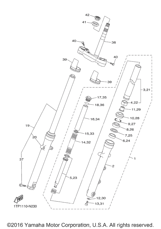 Front fork