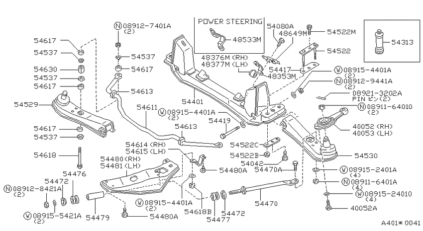 Front suspension