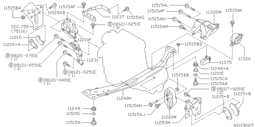 Engine & transmission   mounting