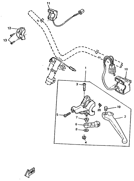 Handle switch & lever