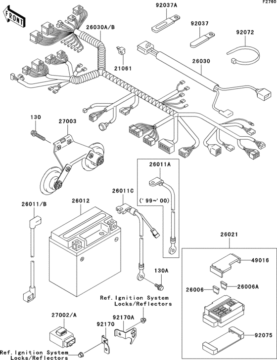 Chassis electrical equipment
