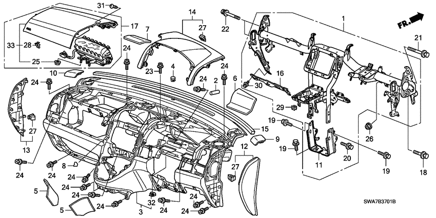 Instrument panel