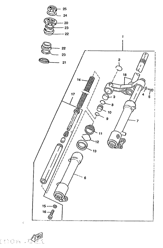 Front fork