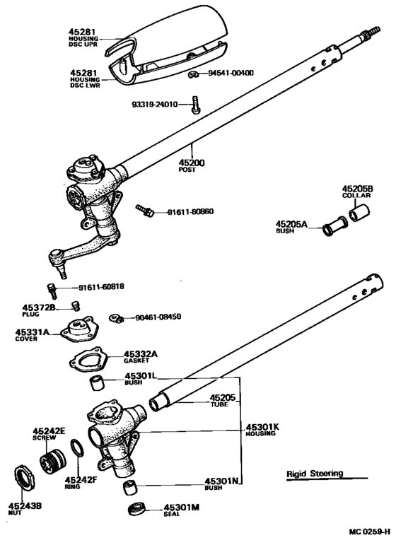 Steering Column & Shaft