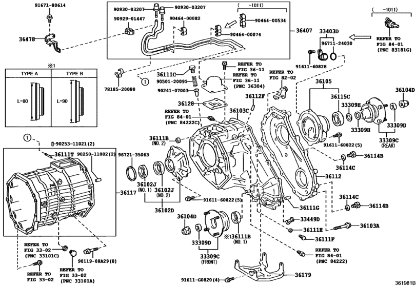 Transfer Case & Extension Housing
