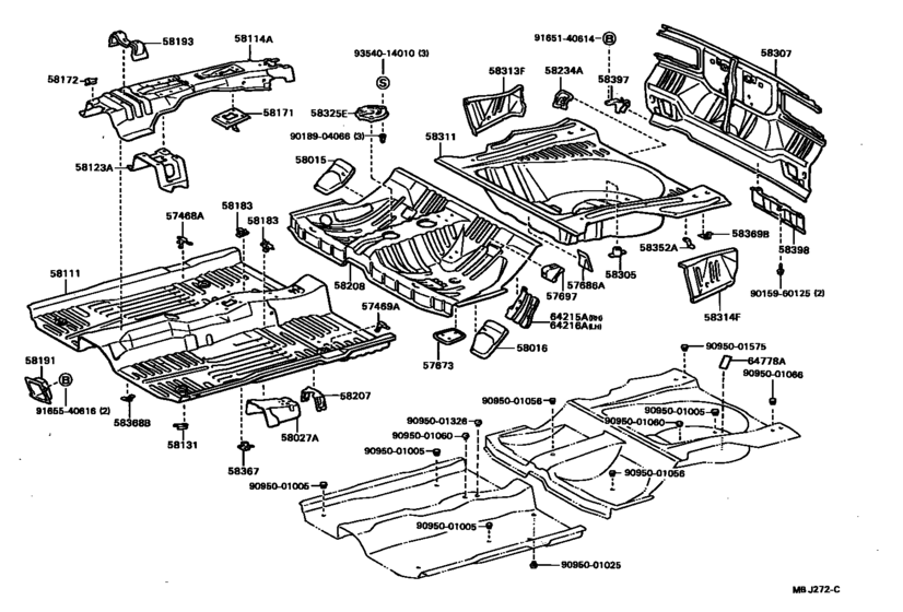 Floor Pan & Lower Back Panel