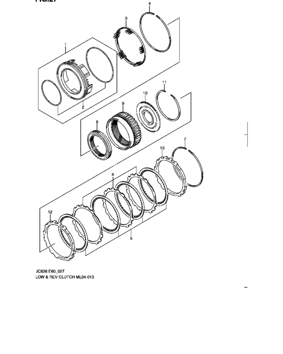 Low & reverse clutch