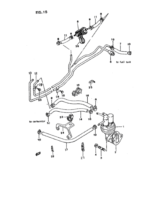 Pompe d'alimentation