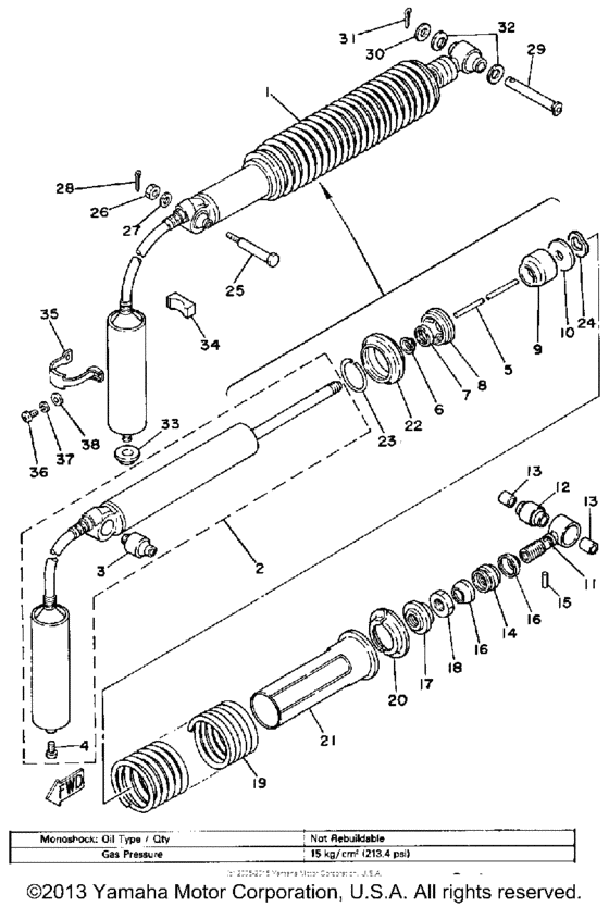 Rear suspension