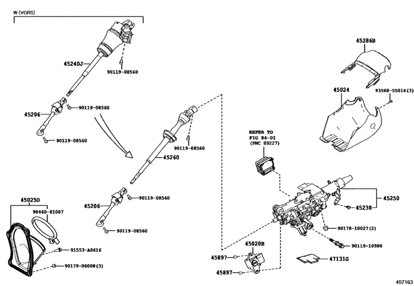 Steering Column & Shaft