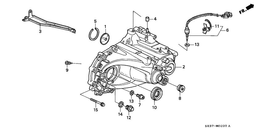 Transmission housing