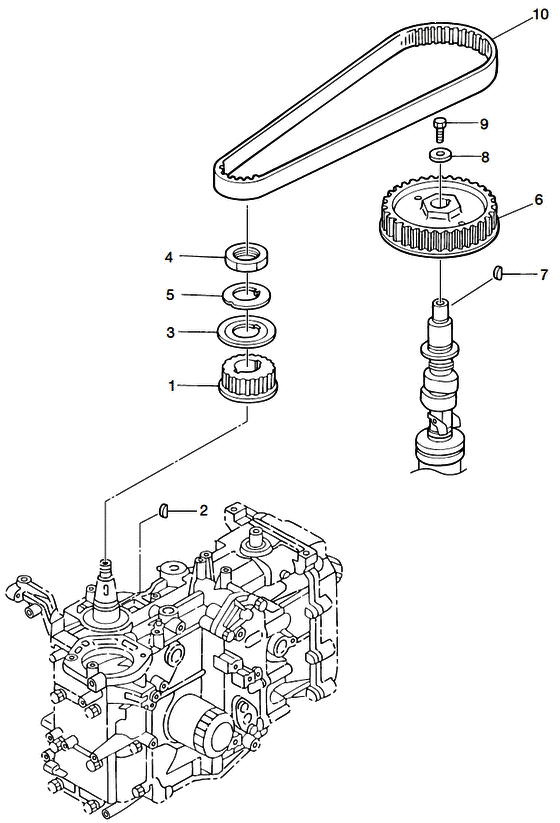 Pulley & timing belt