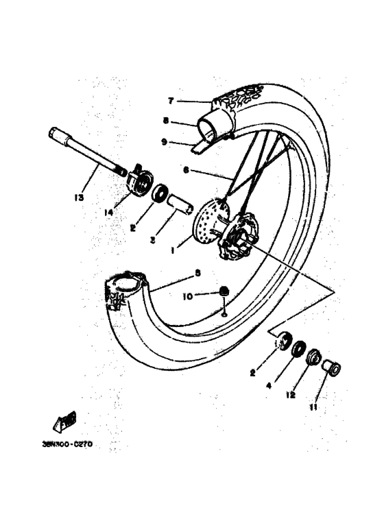 Front wheel