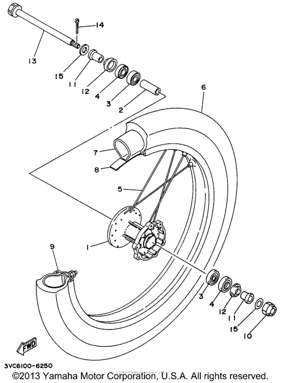 Front wheel