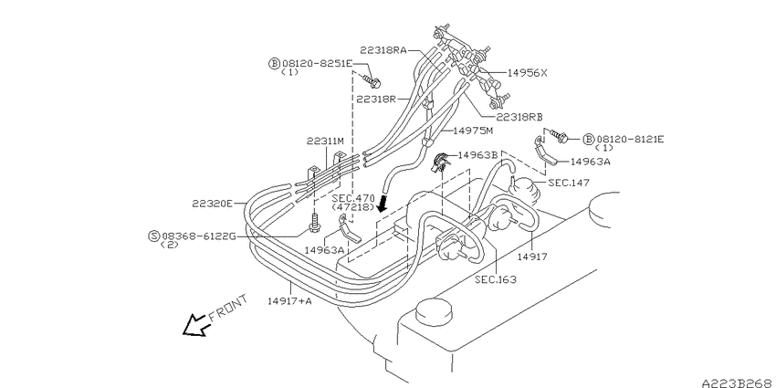 Vacuum piping
