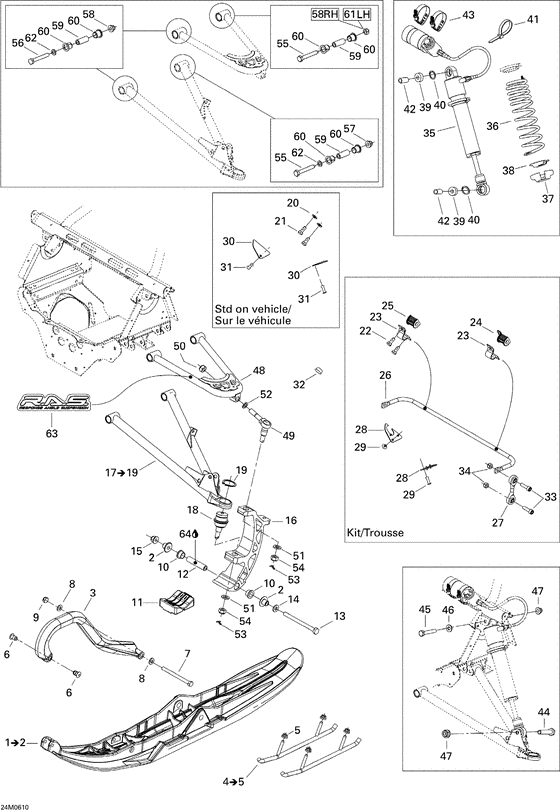 07- front suspension and ski