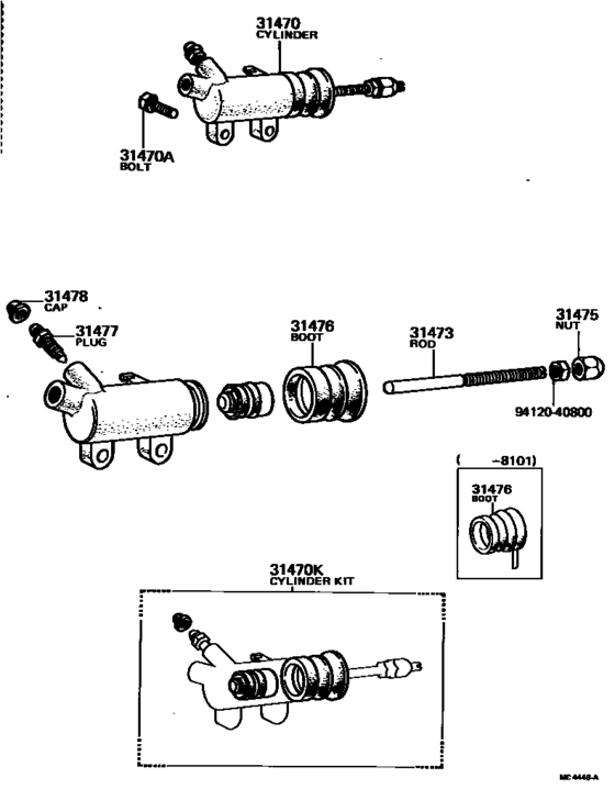 Clutch Release Cylinder