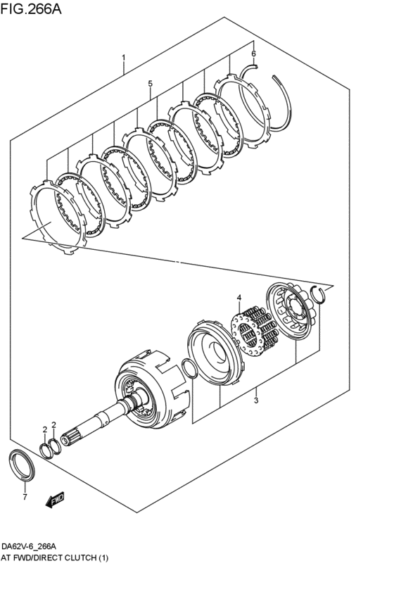 at - forward / direct clutch